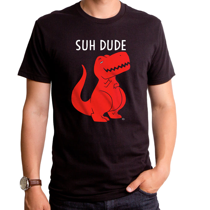 goodie two sleeves Suh Dude Dino Adult T-Shirt