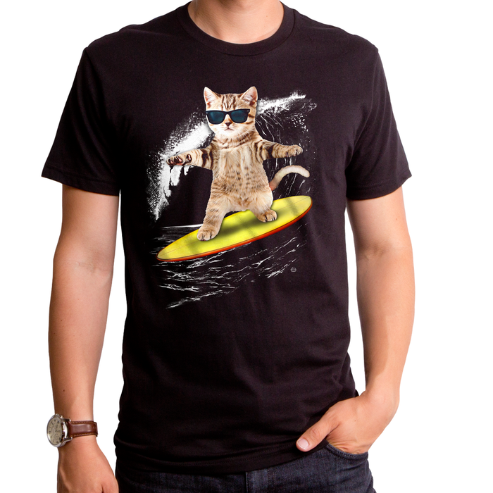 goodie two sleeves Surf Fur Life Adult T-Shirt