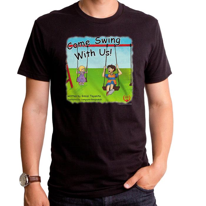 goodie two sleeves Swing With Us Adult T-Shirt
