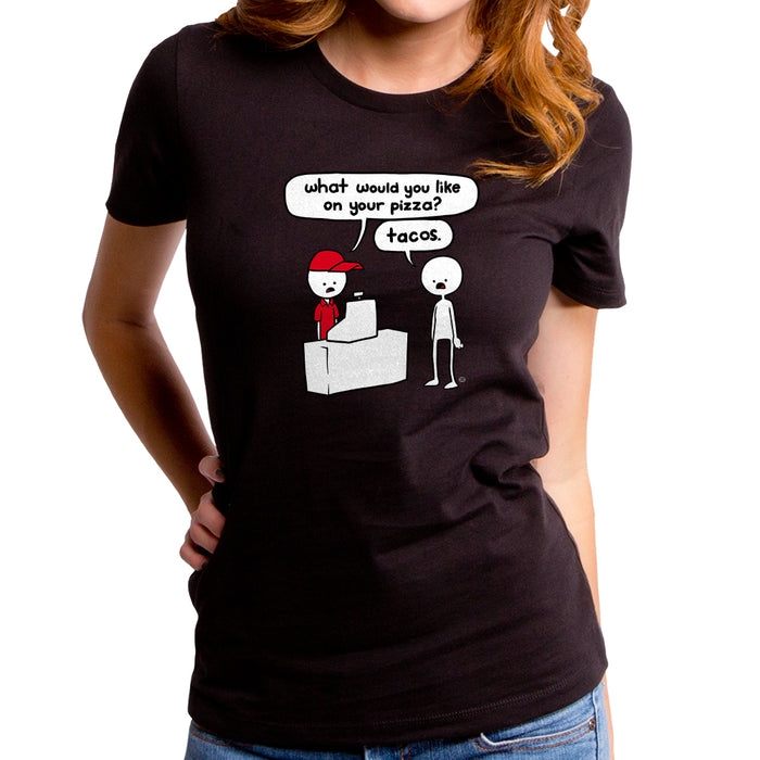 goodie two sleeves Taco Pizza Women's T-Shirt