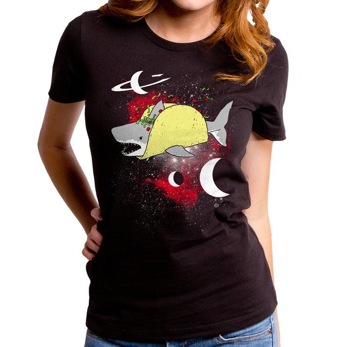 goodie two sleeves Taco Shark Women's T-Shirt