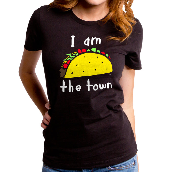 goodie two sleeves Taco the Town Women's T-Shirt