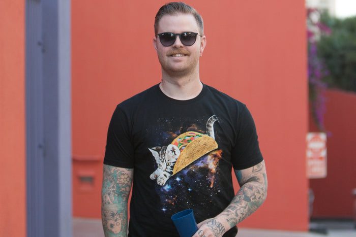 goodie two sleeves Tacocat Adult T-Shirt