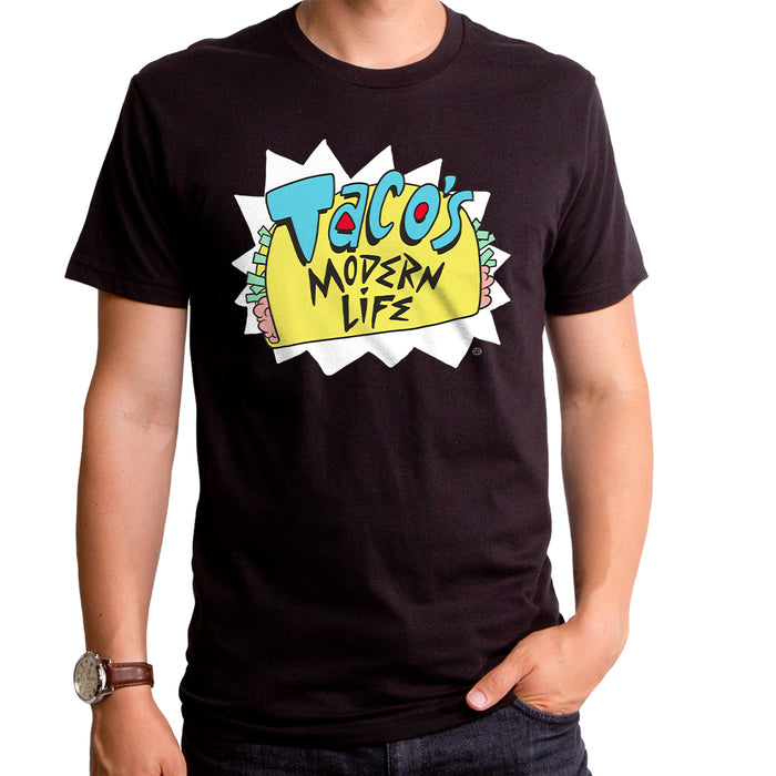 goodie two sleeves Tacos Modern Life Adult T-Shirt