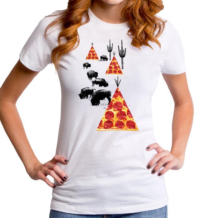 goodie two sleeves Tee Pizza Women's T-Shirt