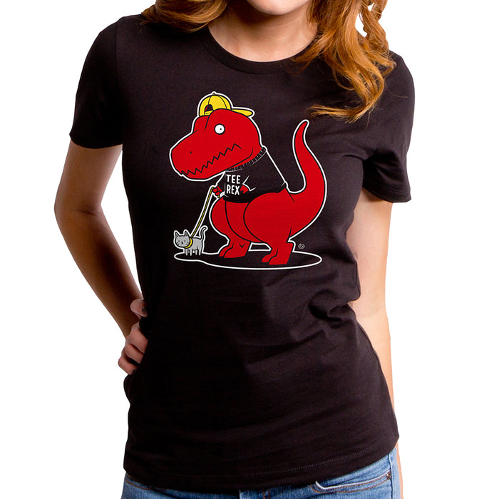 goodie two sleeves Tee Rex Dino Women's T-Shirt
