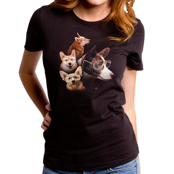 goodie two sleeves The Corgis Women's T-Shirt