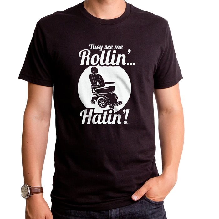 goodie two sleeves They Hatin' Adult T-Shirt