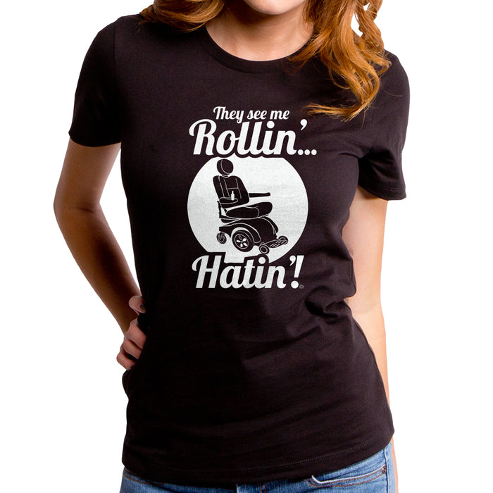 goodie two sleeves They Hatin' Women's T-Shirt