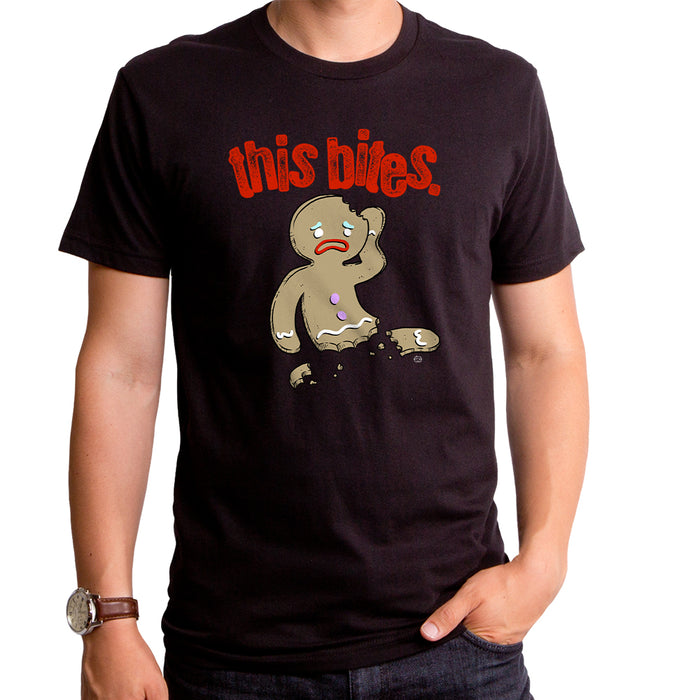 goodie two sleeves This Bites Adult T-Shirt