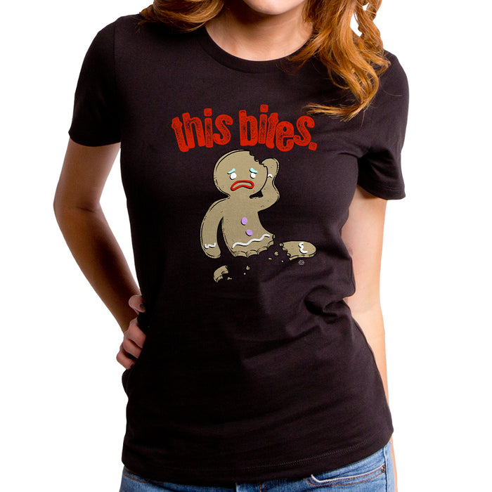 goodie two sleeves This Bites Women's T-Shirt