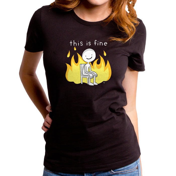 goodie two sleeves This is Fine Women's T-Shirt