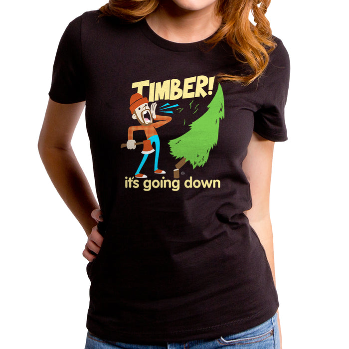 goodie two sleeves Timber Women's T-Shirt