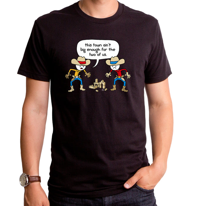 goodie two sleeves Town Too Small Adult T-Shirt