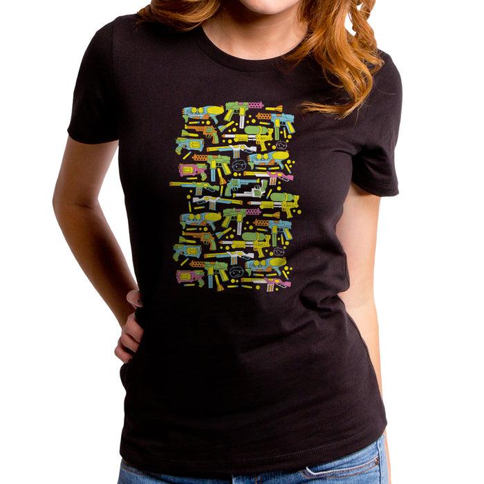 goodie two sleeves Toy Guns Women's T-Shirt