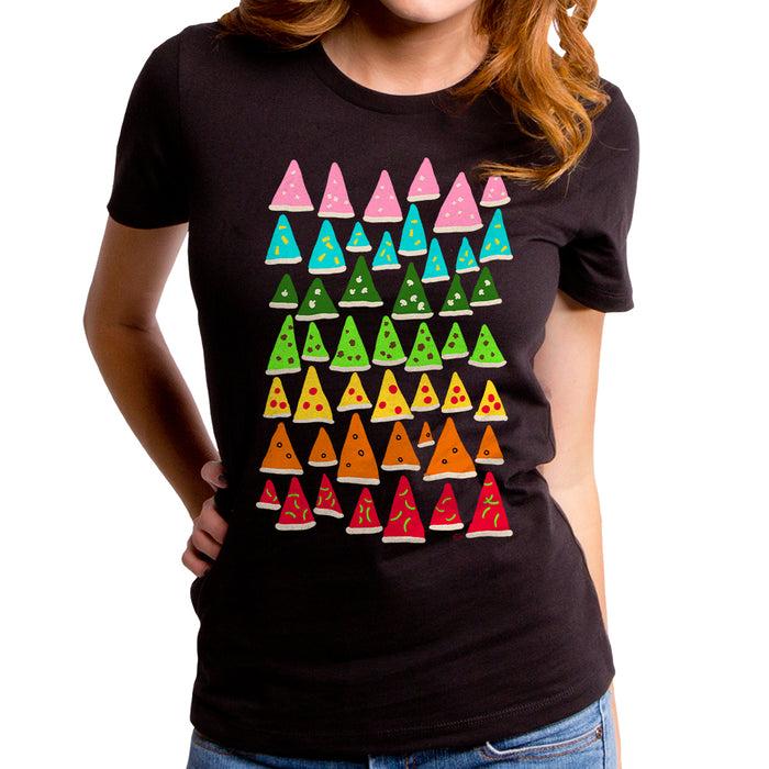 goodie two sleeves Triambow Pizza Women's T-Shirt