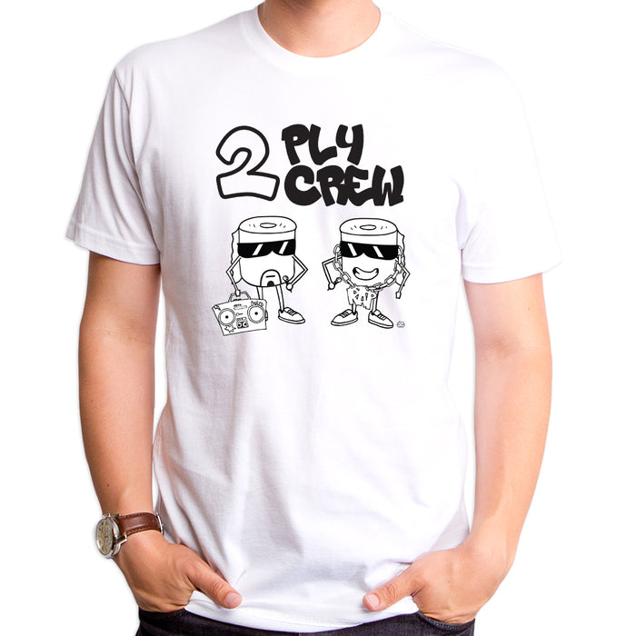 goodie two sleeves Two Ply Crew Adult T-Shirt