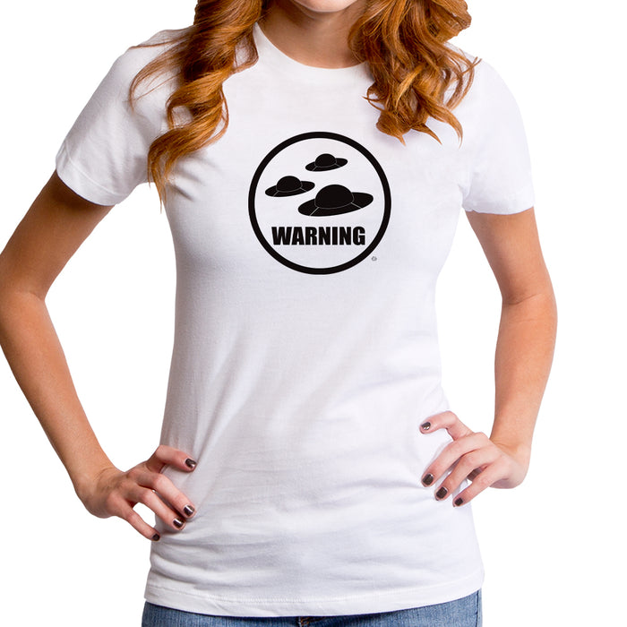 goodie two sleeves UFO Warning Women's T-Shirt