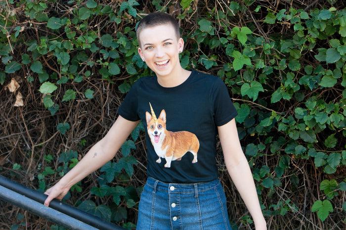 goodie two sleeves Unicorgi Women's T-Shirt