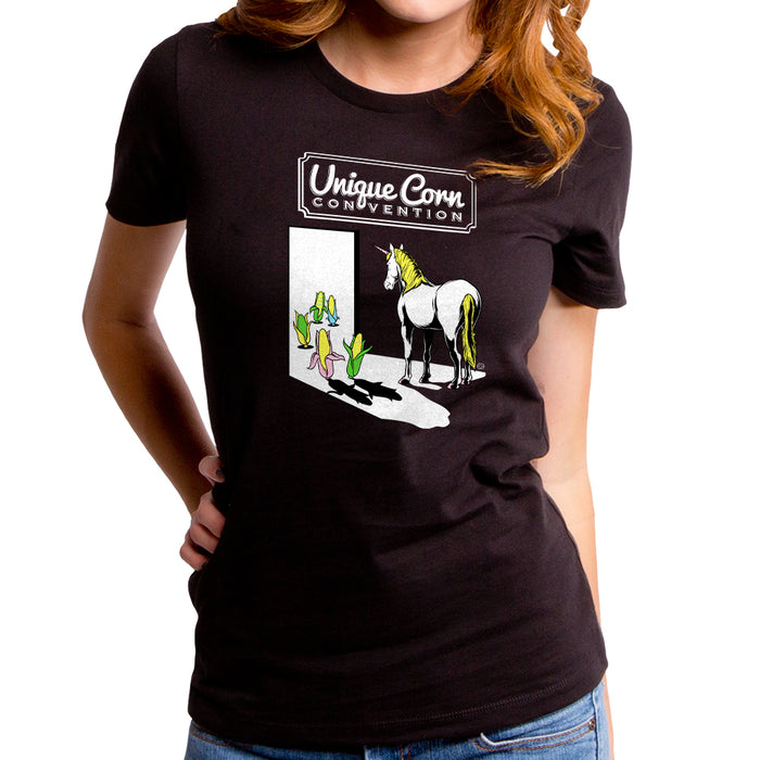 goodie two sleeves Unique Corn Women's T-Shirt