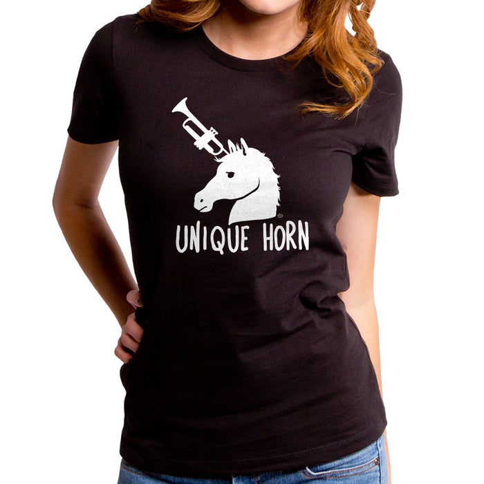 goodie two sleeves Unique Horn Women's T-Shirt