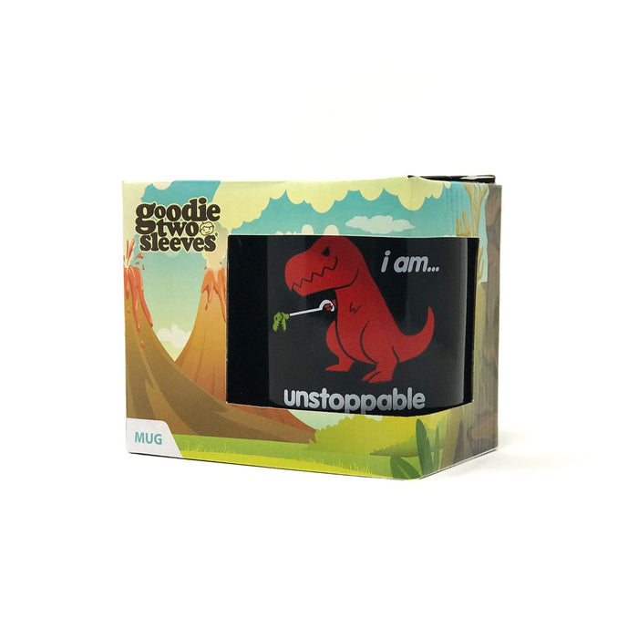 Goodie Two Sleeves Unstoppable Dinosaur Coffee Mug
