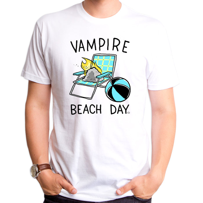 goodie two sleeves Vampire Beach Day Adult T-Shirt
