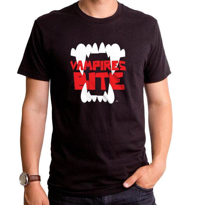 goodie two sleeves Vampires Bite Adult T-Shirt