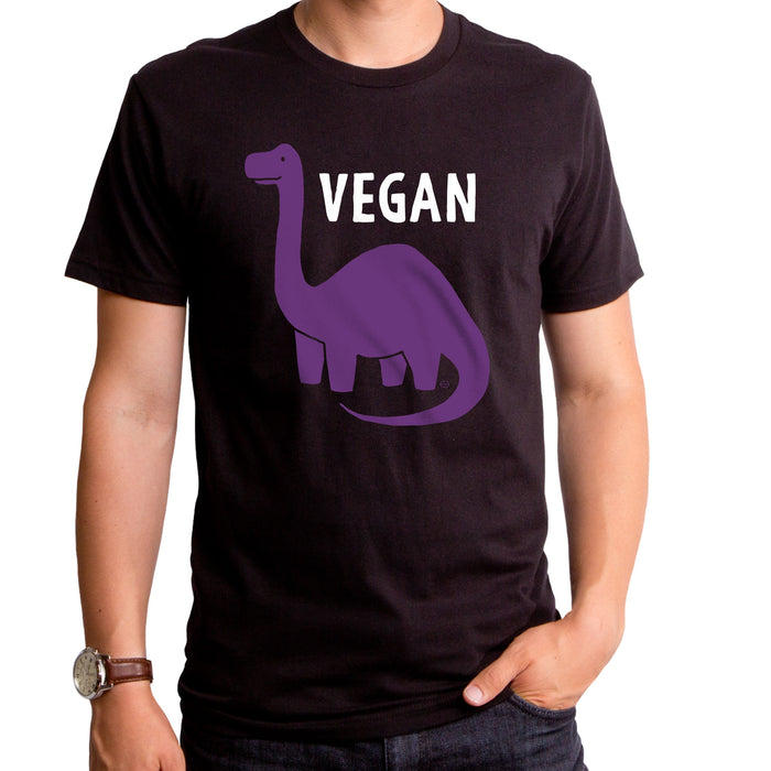 goodie two sleeves Vegan Dino Adult T-Shirt