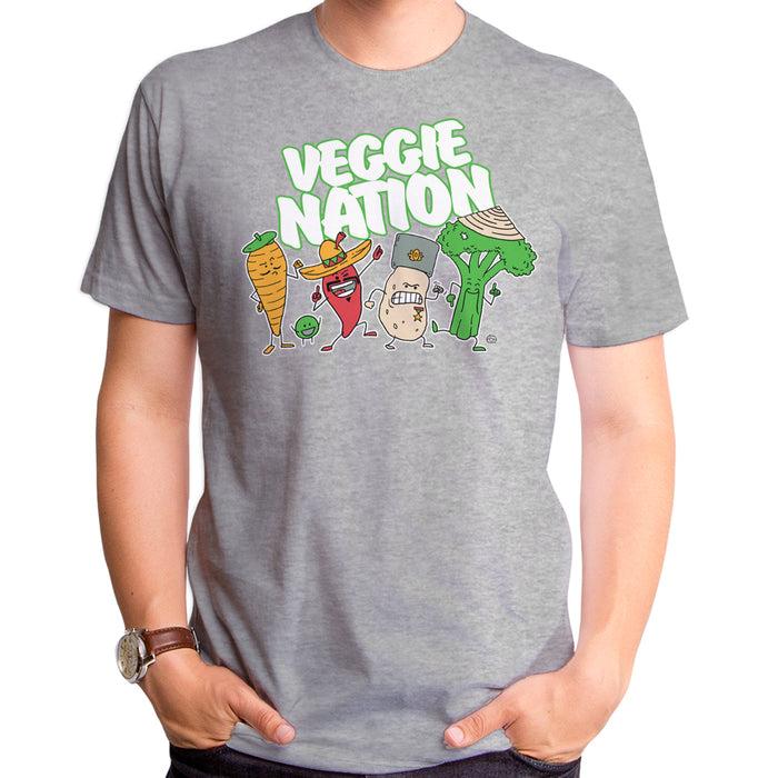 goodie two sleeves Veggie Nation Adult T-Shirt