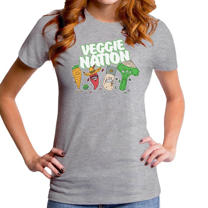 goodie two sleeves Veggie Nation Women's T-Shirt