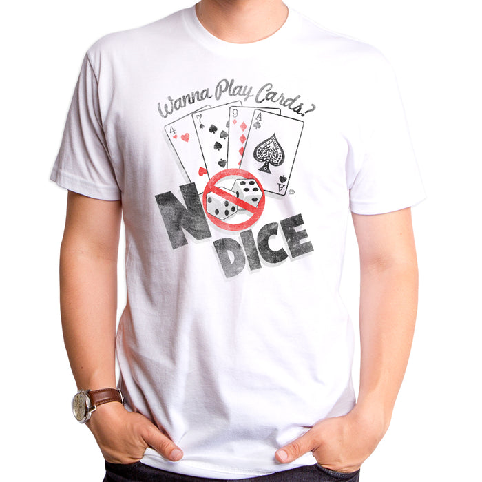 goodie two sleeves Wanna Play Cards? Adult T-Shirt