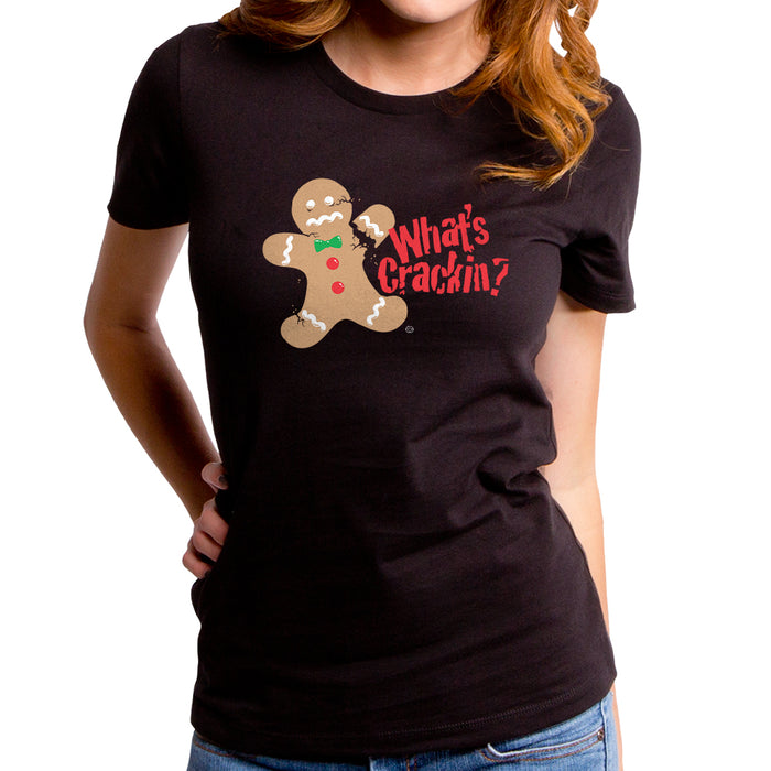 goodie two sleeves What's Crackin Women's T-Shirt