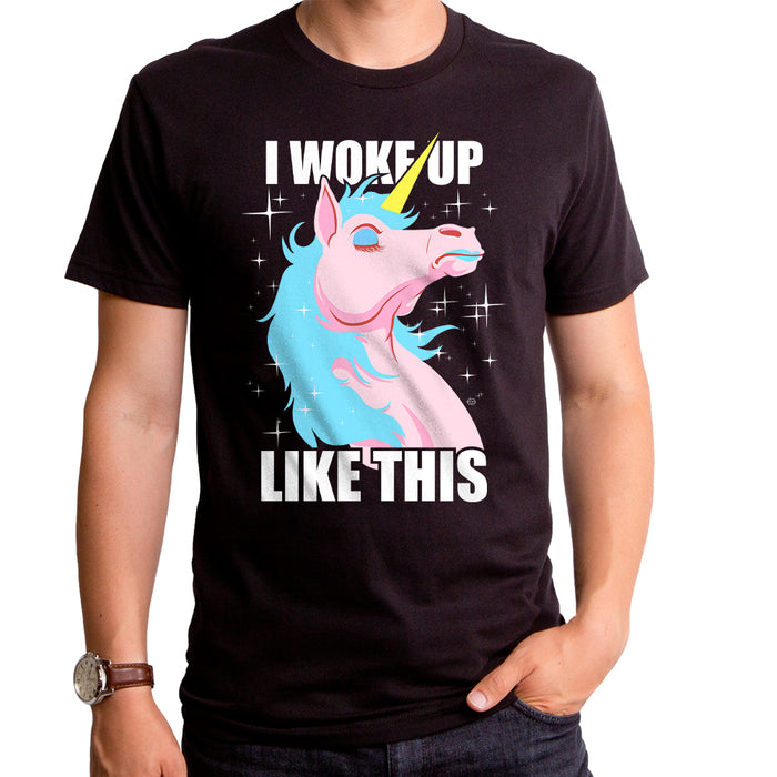 goodie two sleeves Woke Up Like This Adult T-Shirt