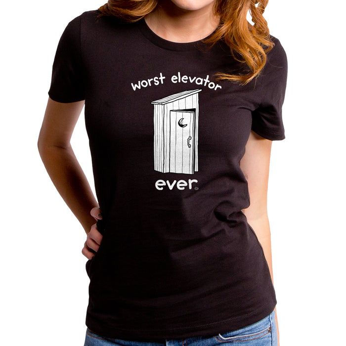 goodie two sleeves Worst Elevator Women's T-Shirt