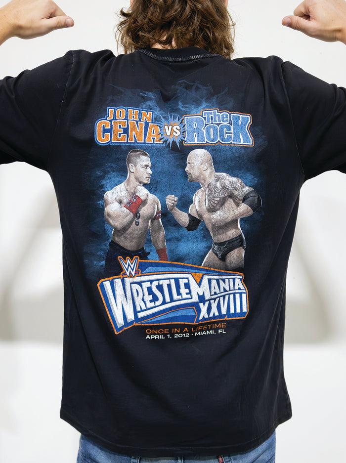 goodie two sleeves WWE Rock vs Cena Unisex Tee