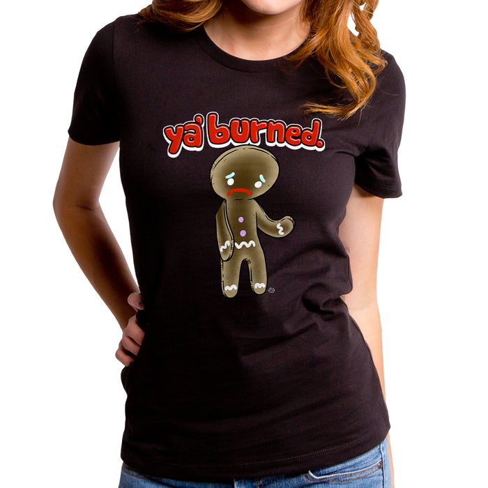 goodie two sleeves Ya Burned Women's T-Shirt