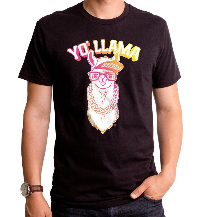 goodie two sleeves Yo Llama Gradient Adult T-Shirt
