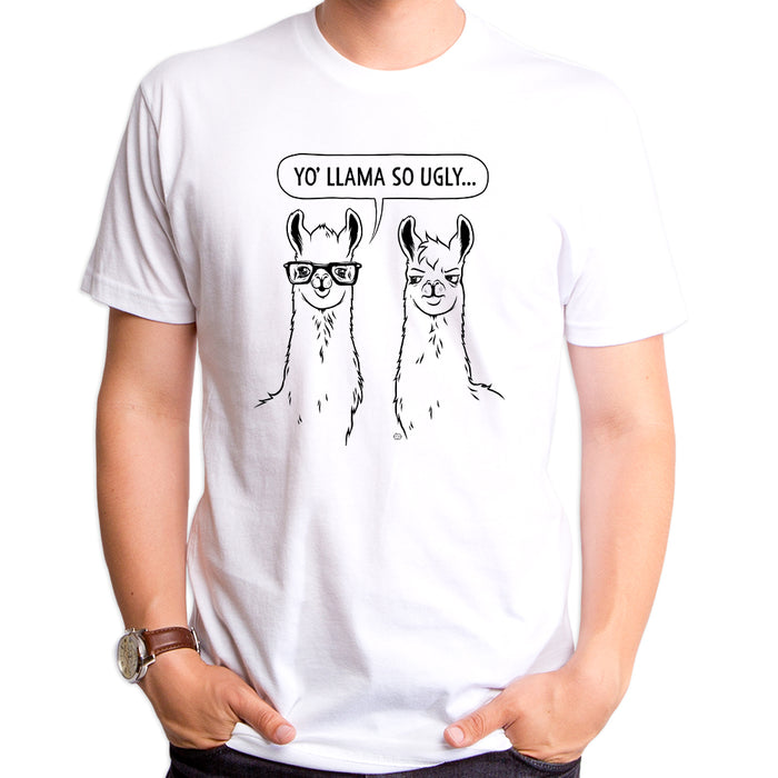 goodie two sleeves Yo Llama So Ugly Adult T-Shirt