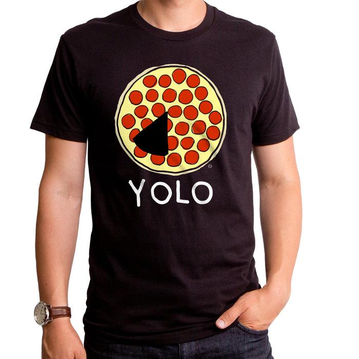goodie two sleeves YOLO Pizza Adult T-Shirt