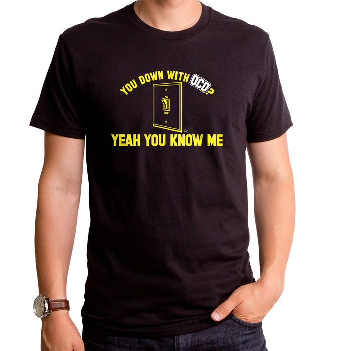 goodie two sleeves You Down with OCD Adult T-Shirt
