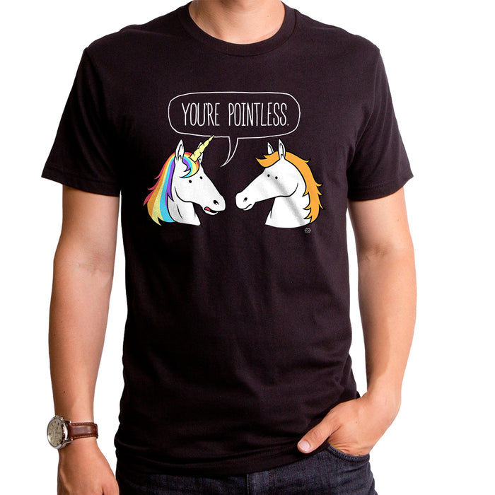 goodie two sleeves You're Pointless Adult T-Shirt