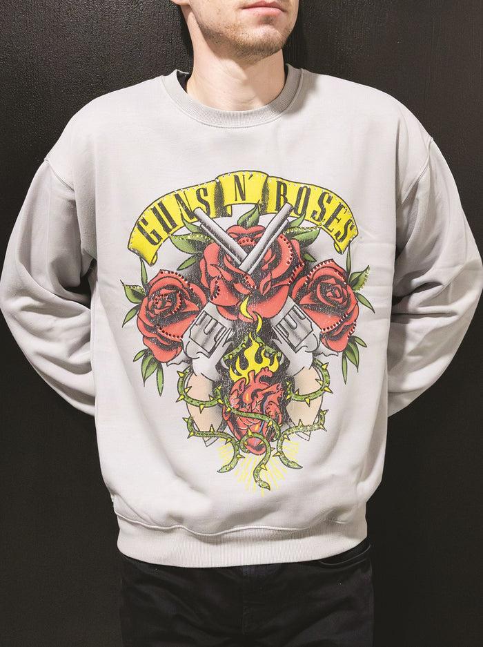 goodie two sleeves Guns N' Roses Guns Unisex Sweatshirt w/Rhinestones