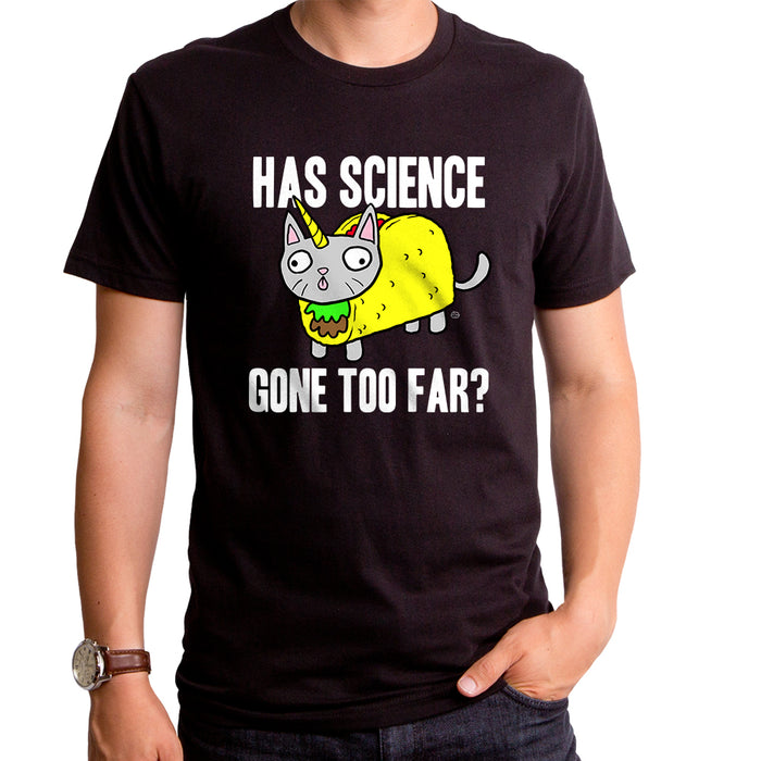 goodie two sleeves Has Science Gone Too Far Adult T-Shirt