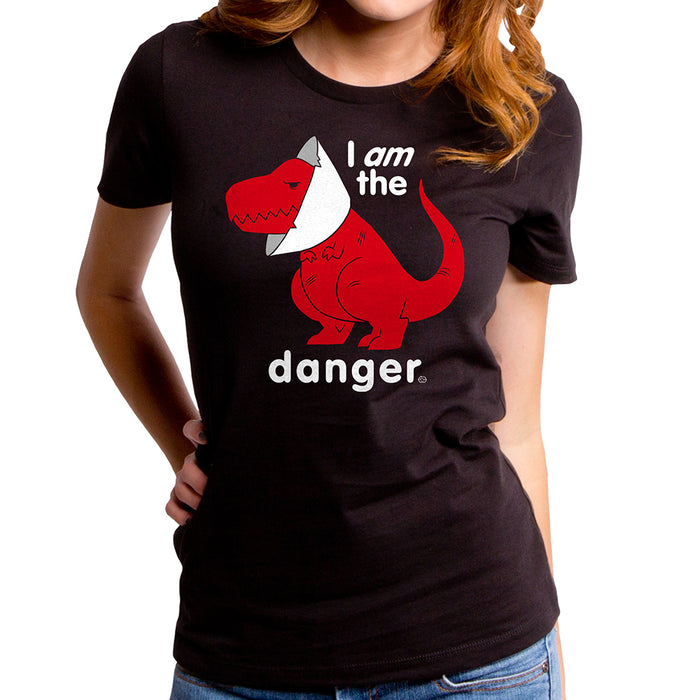 goodie two sleeves I Am The Danger Dino Women's T-Shirt