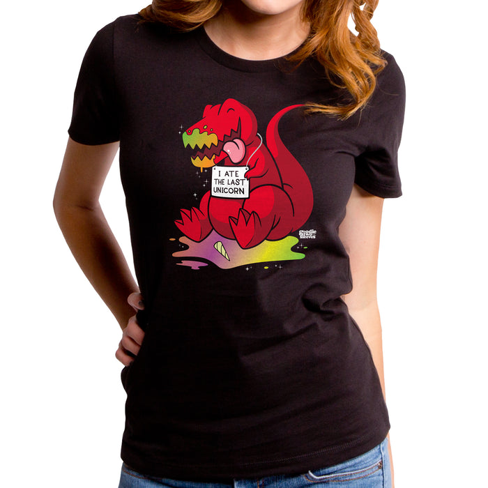 goodie two sleeves I Ate The Last Unicorn Women's T-Shirt
