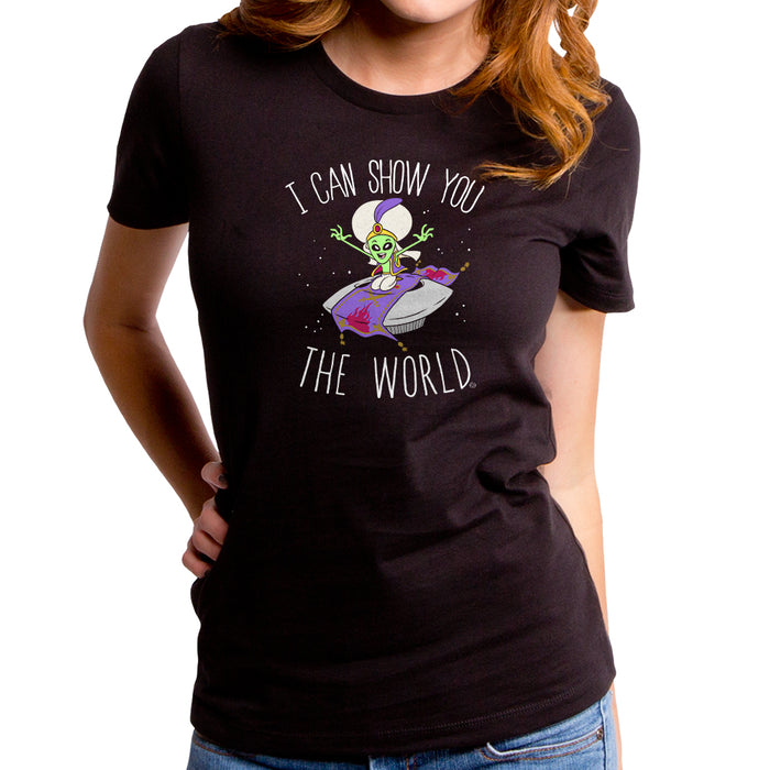 goodie two sleeves I Can Show You The World Women's T-Shirt