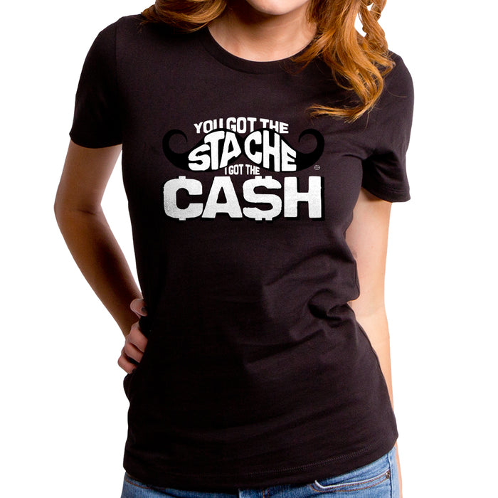 goodie two sleeves I Got the Stache Women's T-Shirt