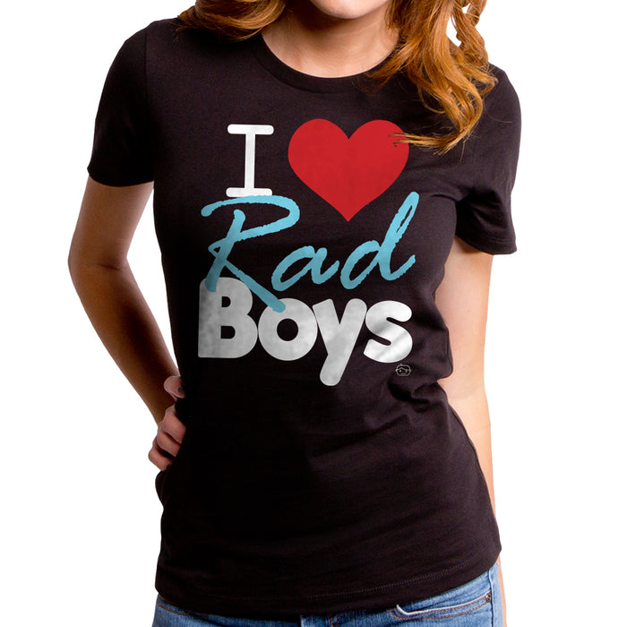 goodie two sleeves I Heart Rad Boys Women's T-Shirt
