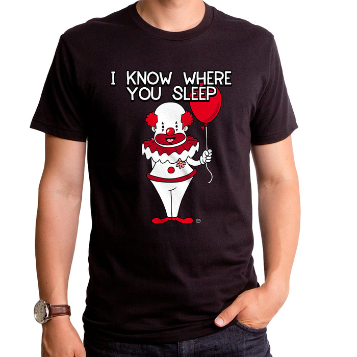 goodie two sleeves I Know Where You Sleep Men's T-Shirt